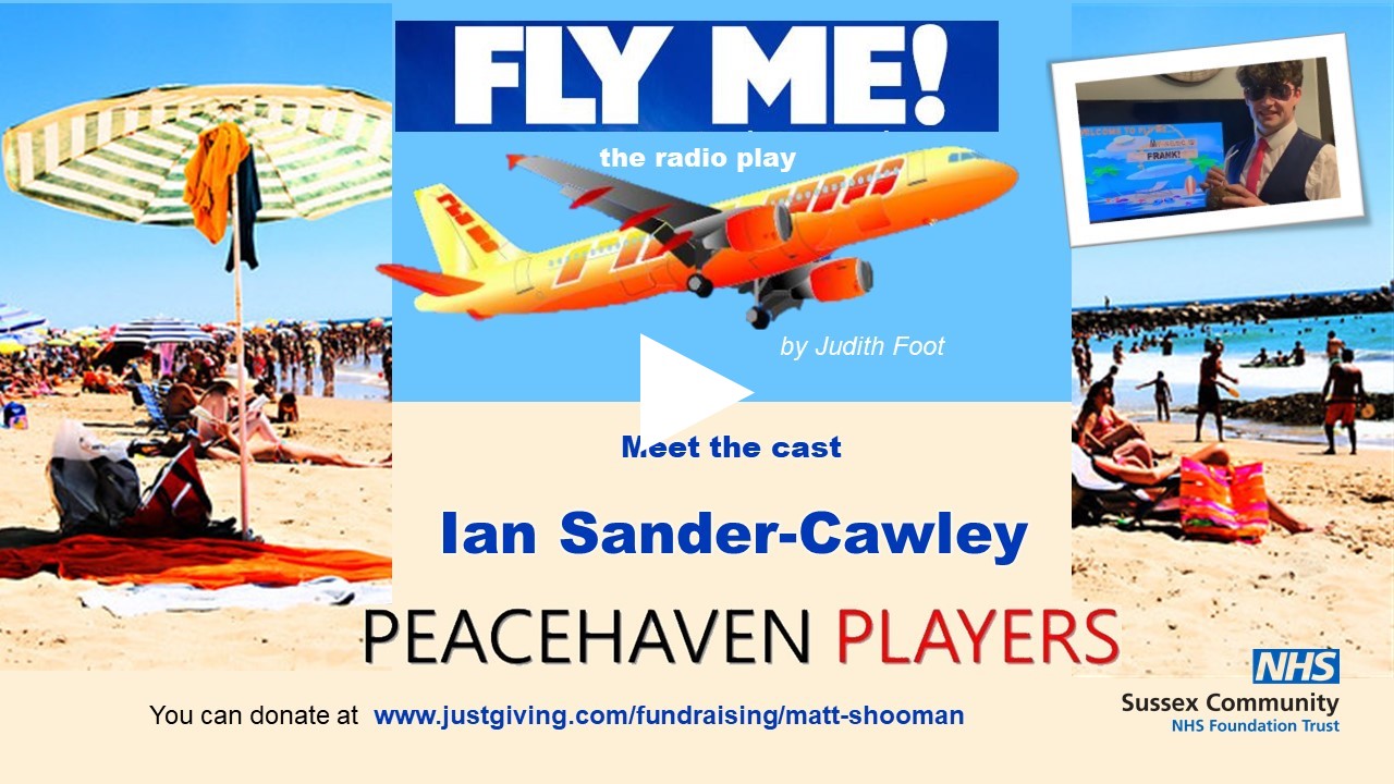 Fly Me! the radio play. Meet the cast video Ian